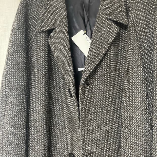 오라리 ALPACA WOOL SILK TWEED SOUTIEN 코트
