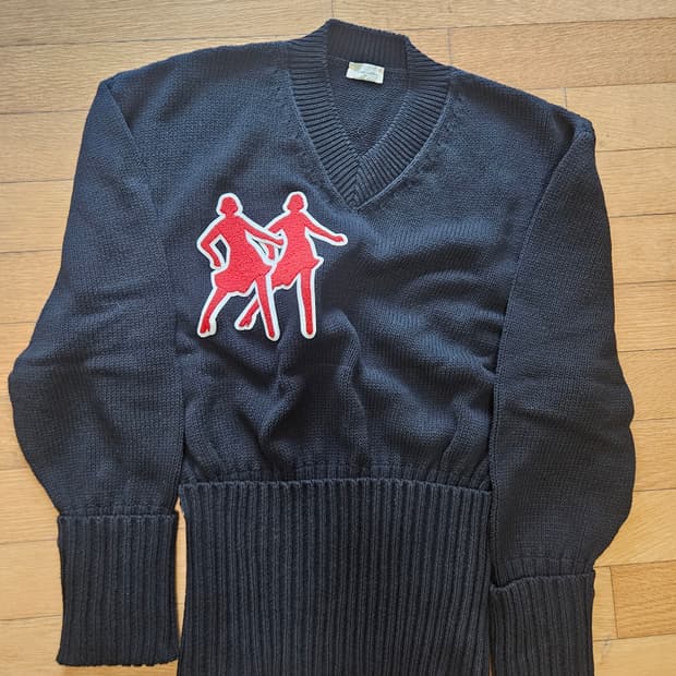 stefan cooke 22ss dancing lady knit L