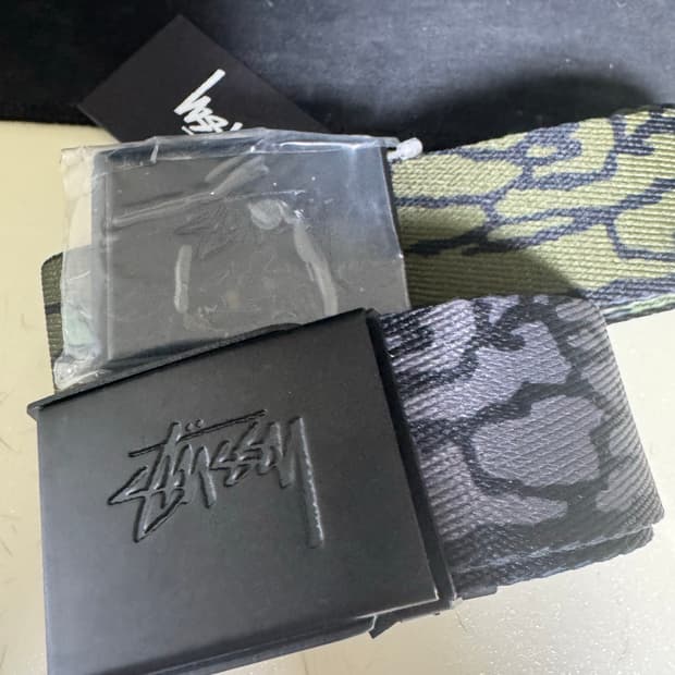 스투시 웹 벨트