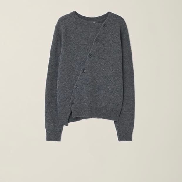 ÉÉ 누마레 2way가디건 그레이 L