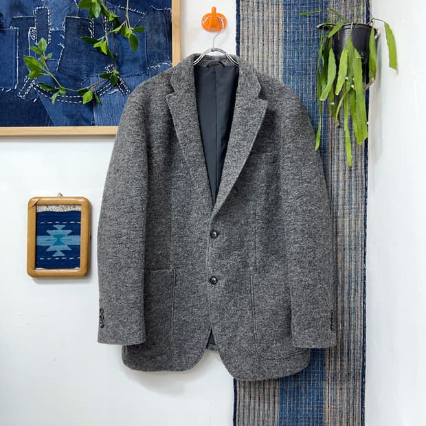 NIMES Wool Blend Tailored Jacket Fabric 