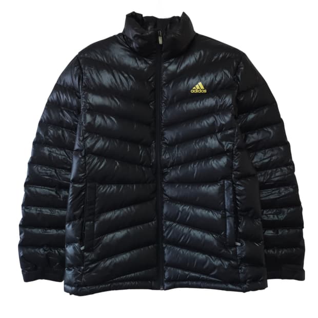 아디다스 구스다운 경량패딩잠바 95-100 거위털점퍼
