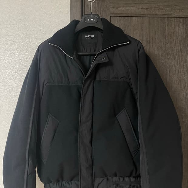 시스템옴므 니트 패딩