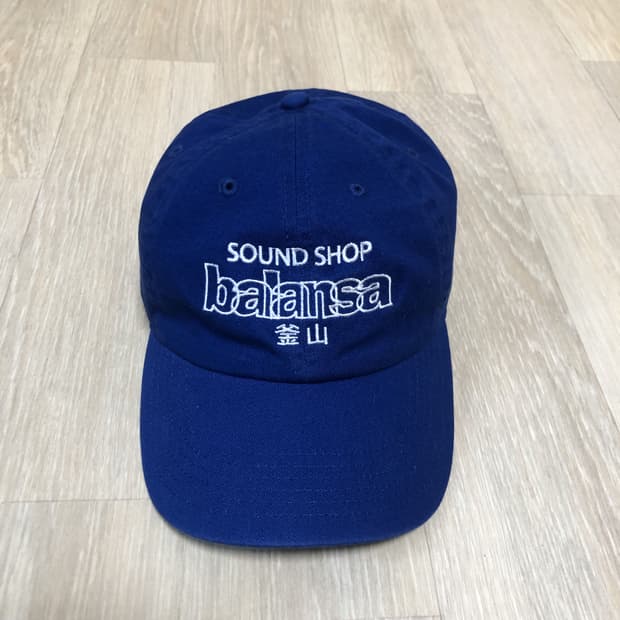 (OS) 발란사 BALANSA 발란사 로고 볼캡 블루