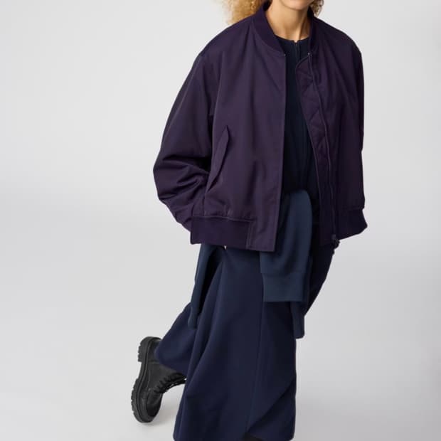 유니클로 c 봄버자켓