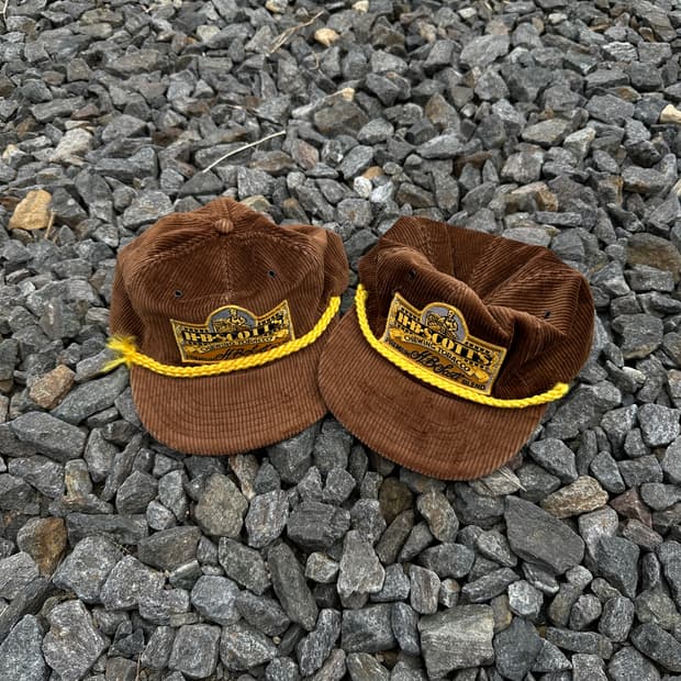 vintage 80's H.B.scotts corduroy cap