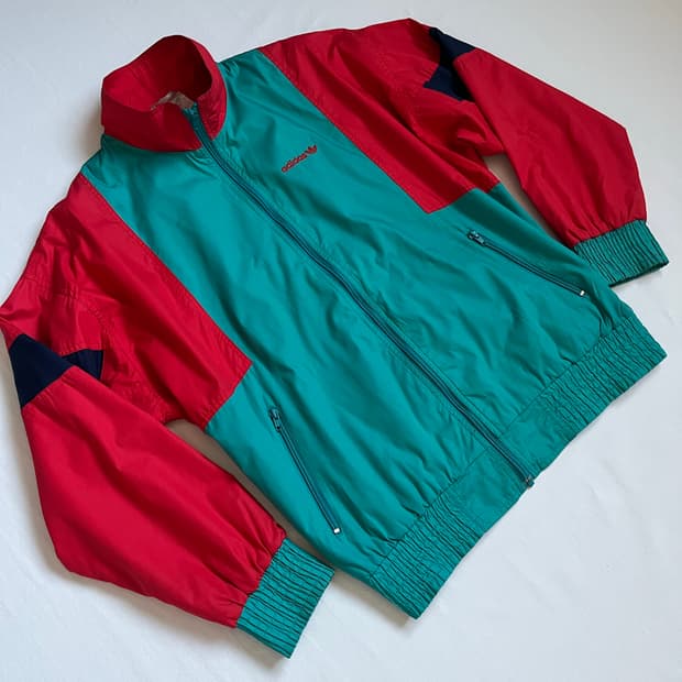 80s Vtg Adidas Zip Blouson