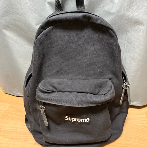 슈프림 캔버스 백팩