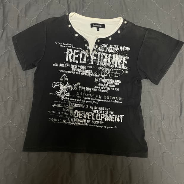 빈티지 펑크반팔티