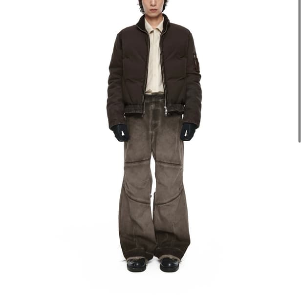 [L] XLIM EP.8 다운 자켓 브라운