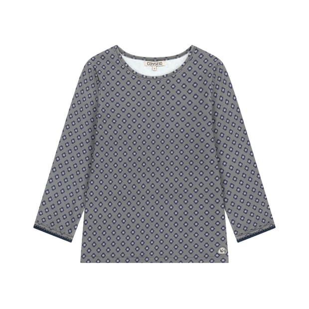 코이세이오 FLOWER CAPRI SLEEVE GREY 1사이즈