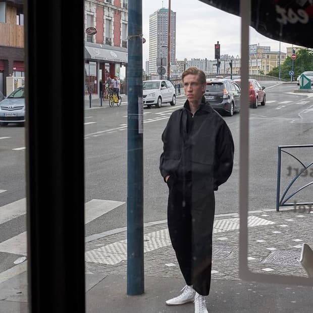 르메르 드라이실크 블루종