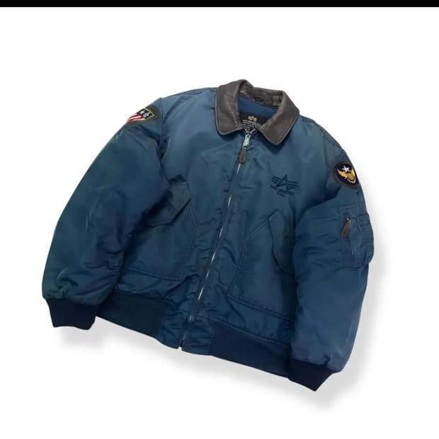 알파인더스트리 ma-1 L사이즈