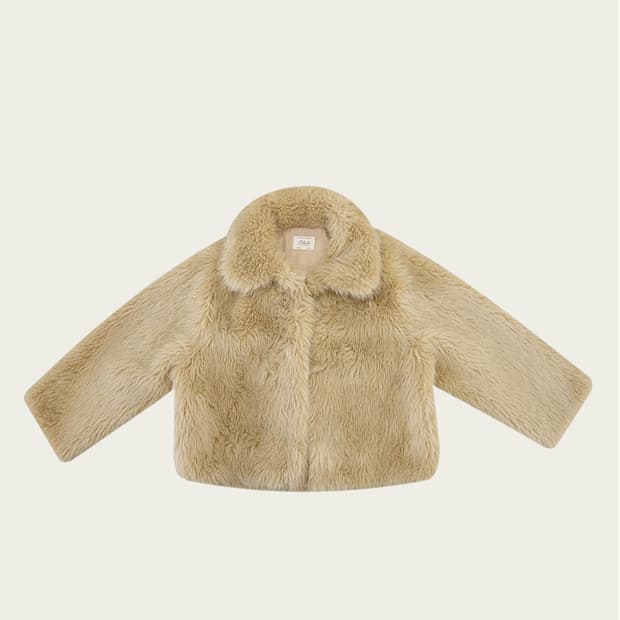 리본빛 알바 퍼자켓 Alva Fur jacket