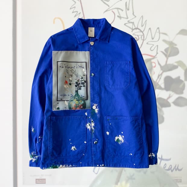 필름 포토그래피 페인팅 프렌치 워크 자켓 (파리)