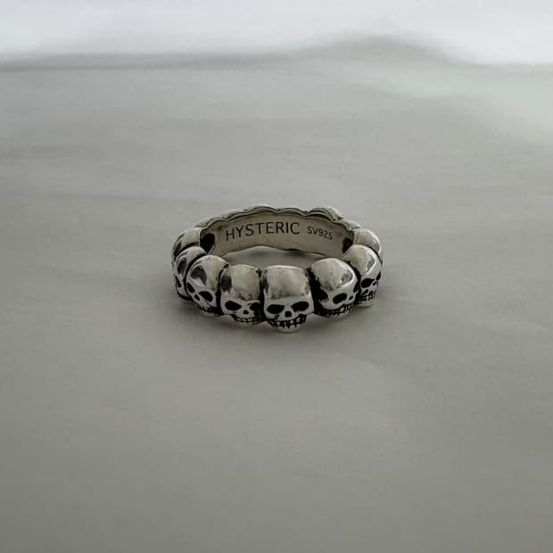 히스테릭글래머 반지 스컬링