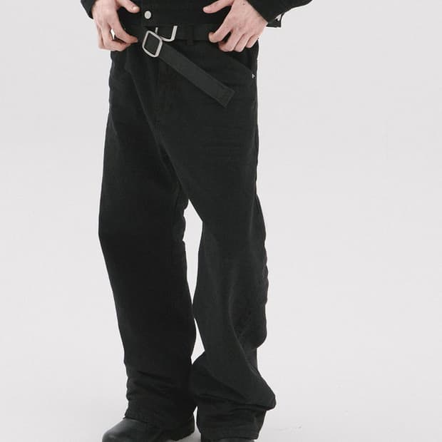 파프롬왓 FAR WRINKLED WASHED PANTS