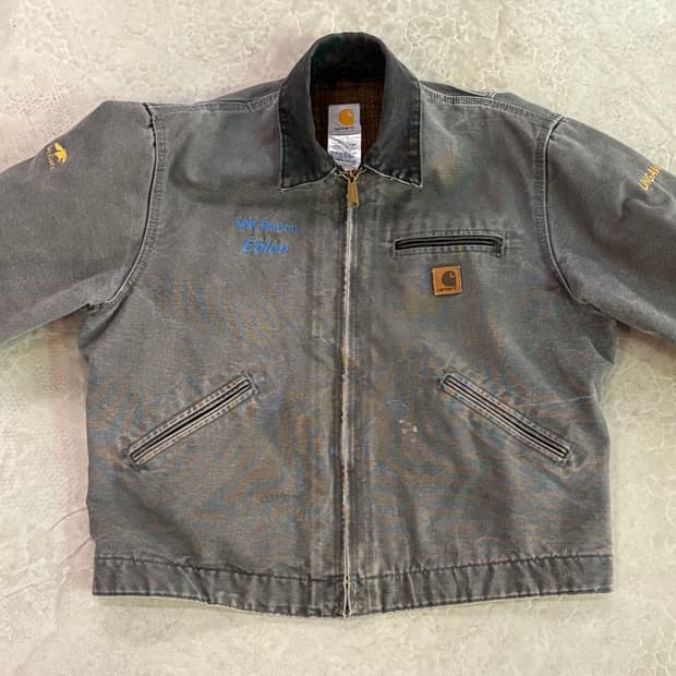 00s USA 칼하트 디트로이트 자켓 그레이 GVL