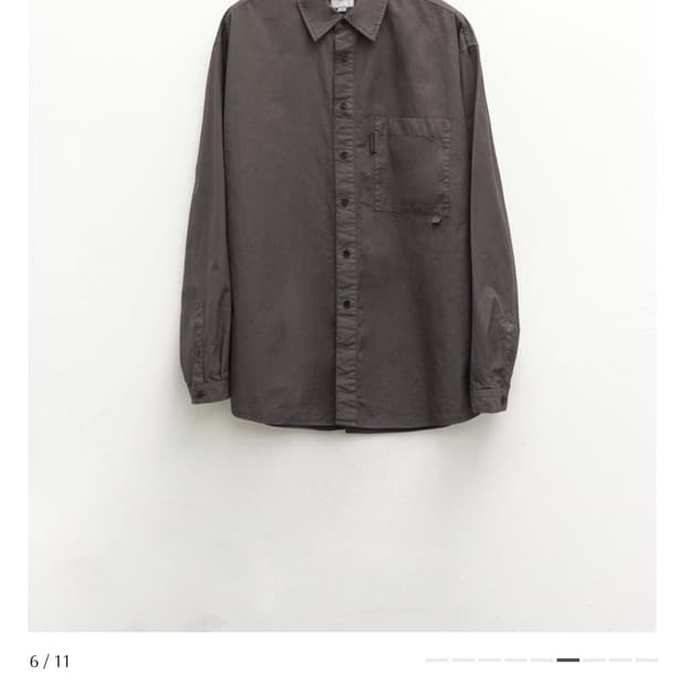 L) 유스 스태프 셔츠 브라운