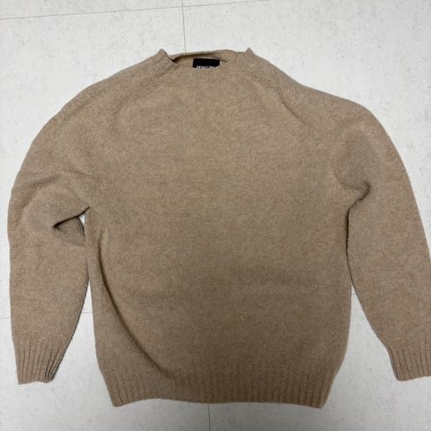 하울린 birth of the cool 비스킷 컬러 xxl 쉐기독 니트