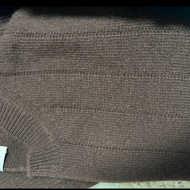 렉토 러블리니트 브라운 m