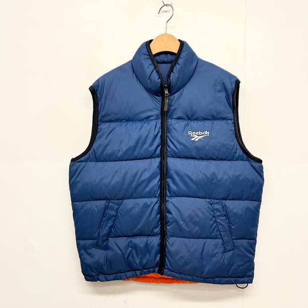 00s 리복 리버시블 패딩 조끼