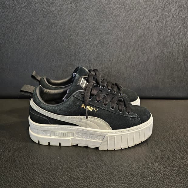 푸마 메이헴 스택 스니커즈 블랙