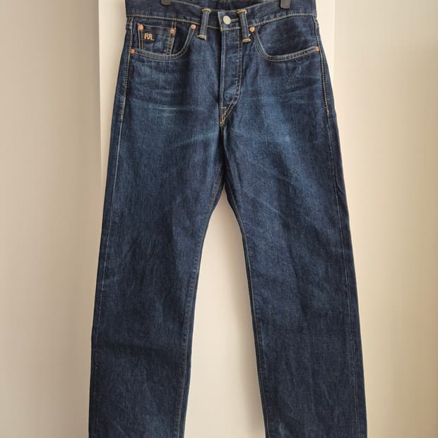 RRL 더블알엘 스트레이트 데님