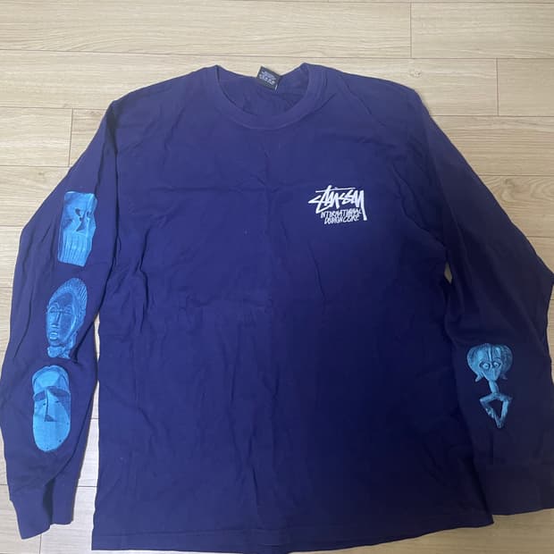 스투시 피그먼트 긴팔 L