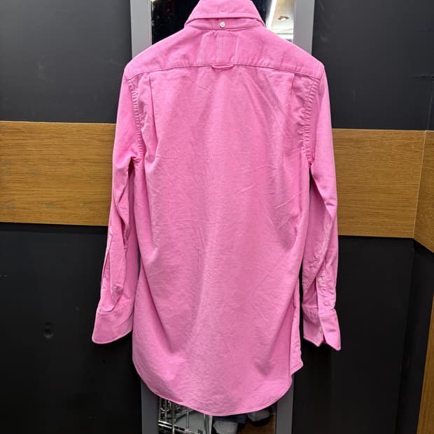 톰브라운 코듀로이 셔츠 핑크