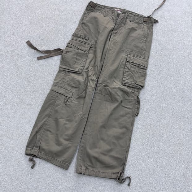 80 쿨하스 벌룬 카고 팬츠 (단추X) 0409E