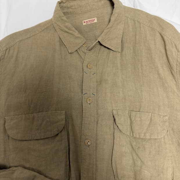 캐피탈 린넨 셔츠 3