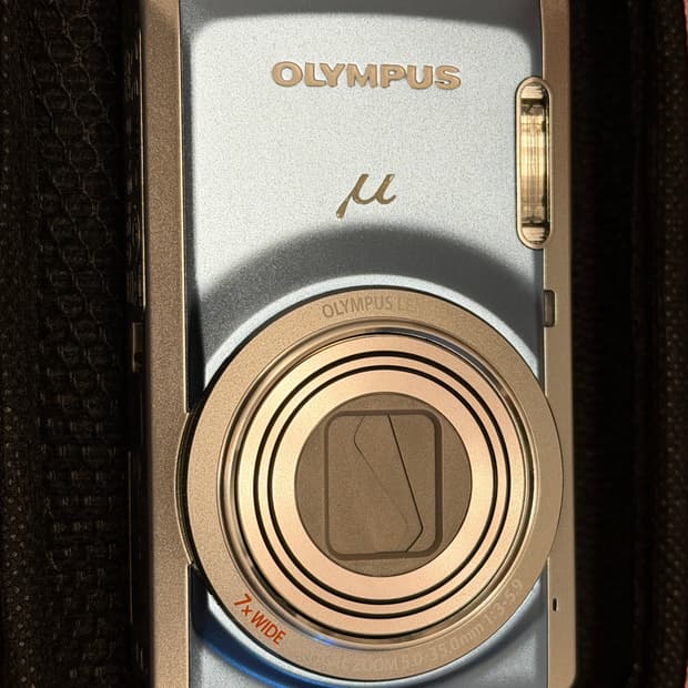 올림푸스 뮤 7040 블루 S급