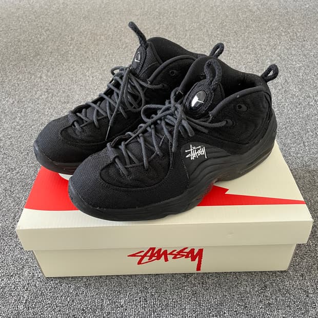 나이키 x 스투시 나투시 에어페니2 블랙 275