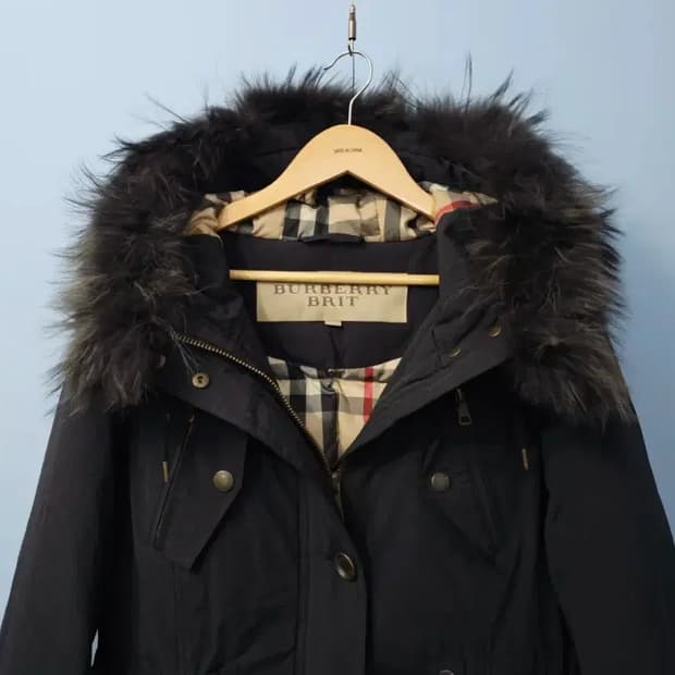 버버리 브릿 여성 패딩 코트 블랙 ~66