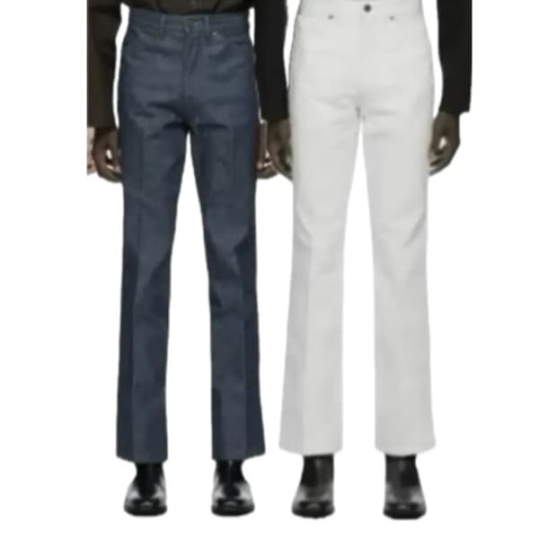 (구매)(46,48) 르메르 부츠컷 데님