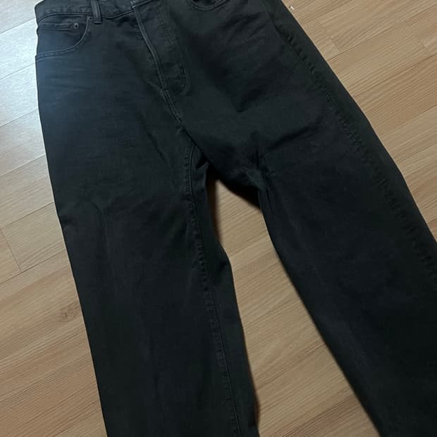 HAM Charcoal 5P denim Straight 2