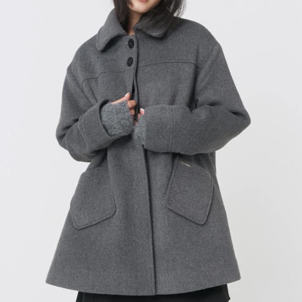 미세키서울 하프코트 그레이 