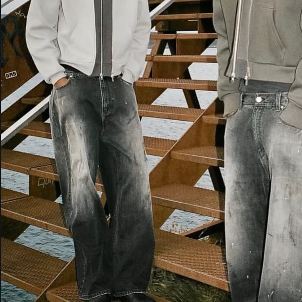 COMMOVENTI PAINT SPLATTER 데님 46