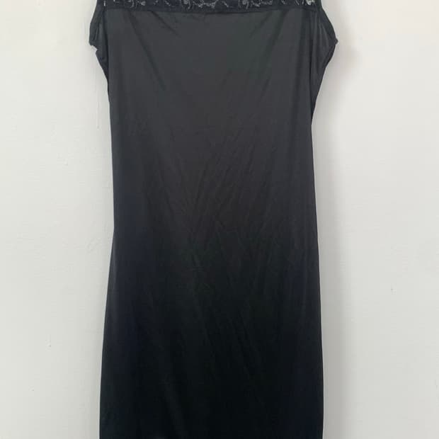 mini lace slip dress