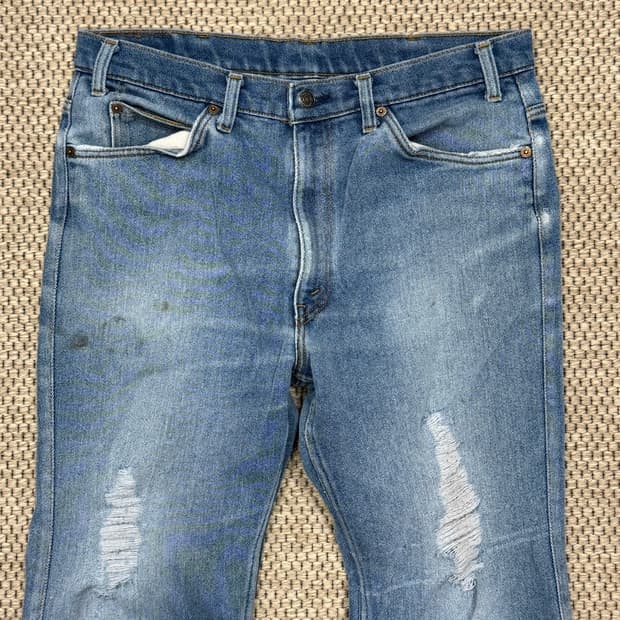 리바이스 20517 80s USA 레드탭 빈티지 구제 부츠컷 levis