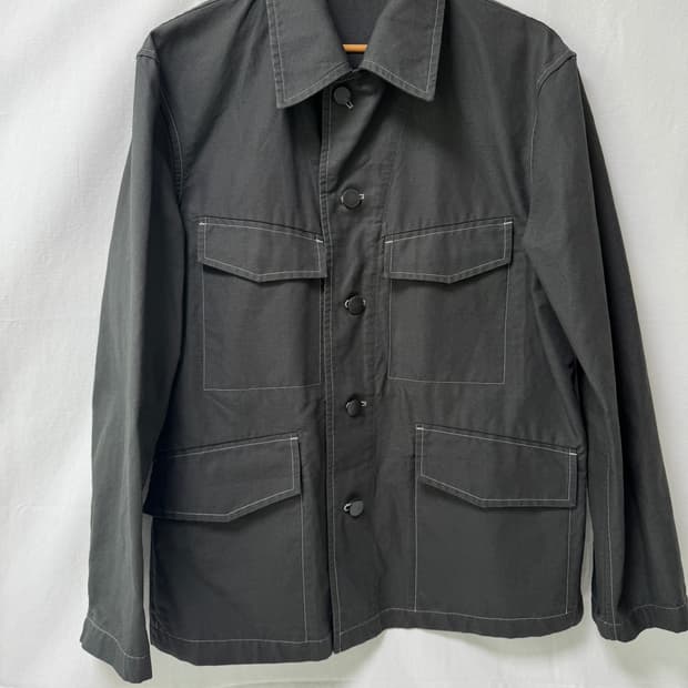 르메르 코튼 린넨 블렌드 필드 자켓 48