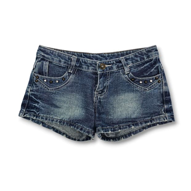  VTG 빈티지 스터드 데님 핫팬츠