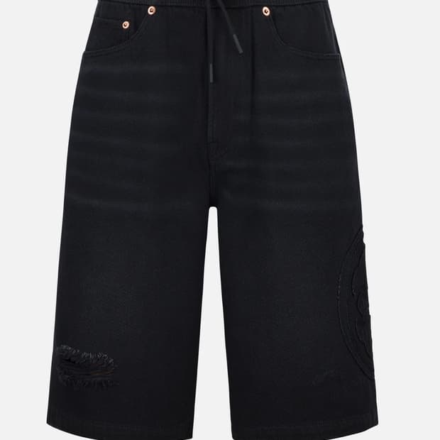 evisu 데님 반바지