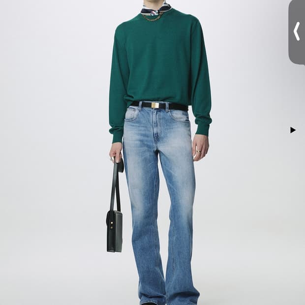 토니웩 26SS 플레어 데님진