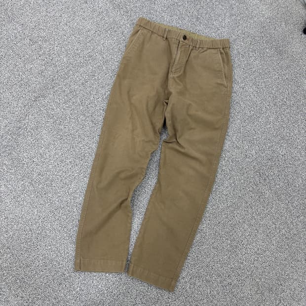 82 시리즈 남성 밴딩 치노팬츠 브라운 0319J