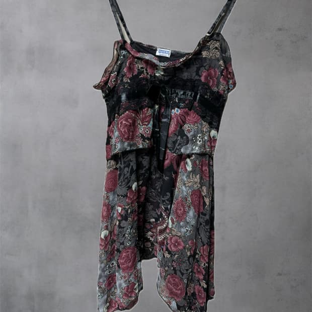 백예린깔 오리엔탈 원피스 (가디건증정)