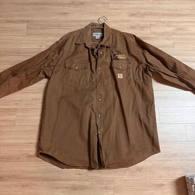 칼하트 긴팔셔츠(L/105/브라운)