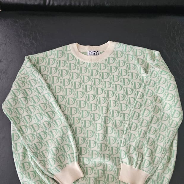 반디더핑크 디올 오블리크 오마주 니트