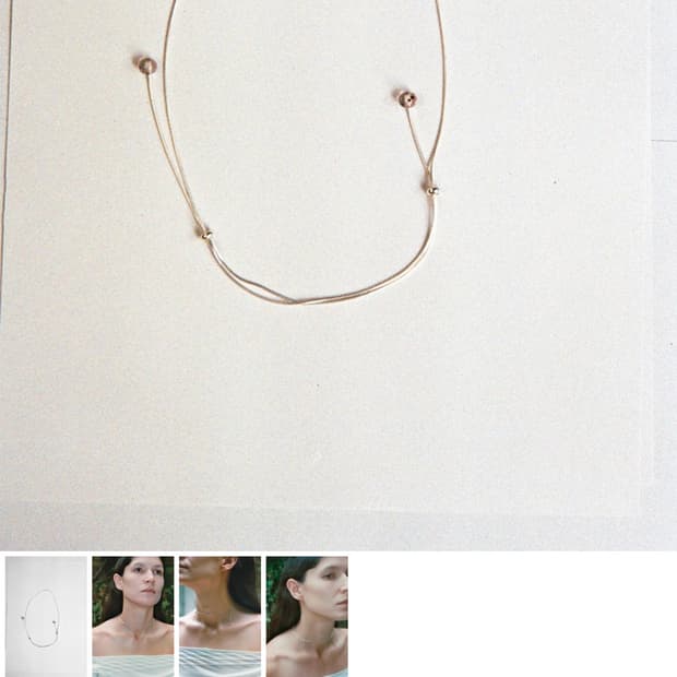 시시조이아 로제 초커 rose choker